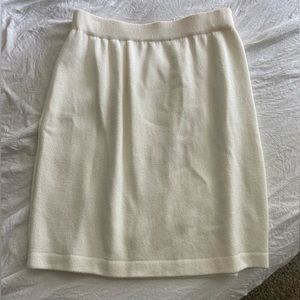 St. John Basics Knee Length Knit Pencil Skirt